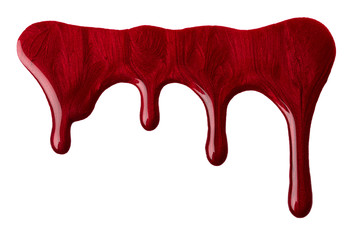 Red nail polish
