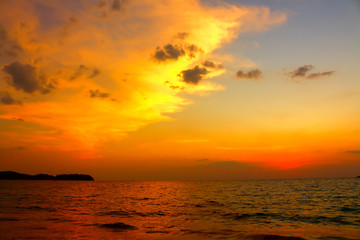 Obraz premium Beautiful sunset