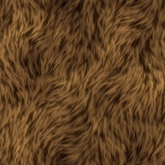 Seamless Animal Fur Background