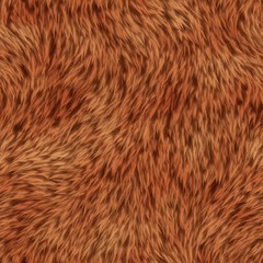 Seamless Animal Fur Background