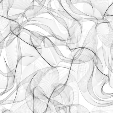 Smoke seamless vector pattern