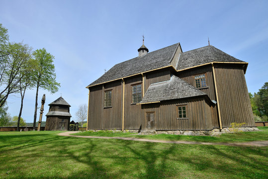 Oldest surviving wooden church in Lithuania