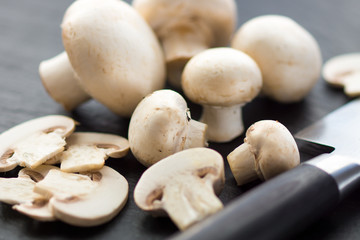 Fresh champignons 