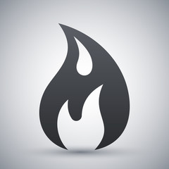 Vector fire icon