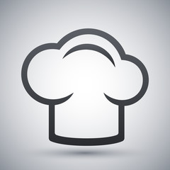 Vector chef cap icon