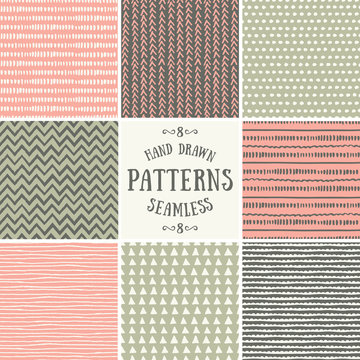 Abstract Seamless Patterns Collection