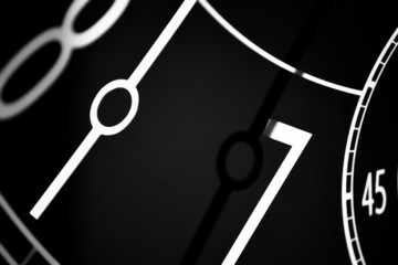 a clock's hands