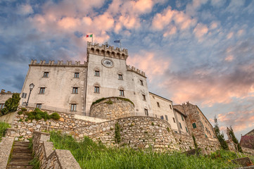 Castle in Rosignano Marittimo, Tuscany, Italy