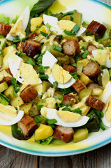 Potato and Sausage Salad