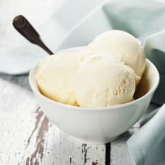 Vanilla ice-cream