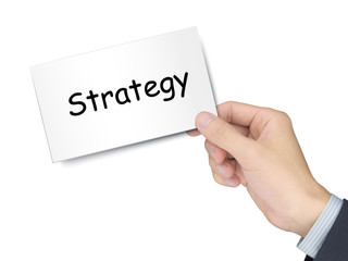 strategy card in hand
