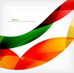 Business wave corporate background