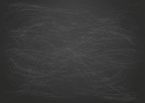 Leere Quadratische Schwarze Kreidetafel