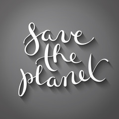 Save the planet
