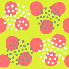 vector seamless pattern of geometric shapes