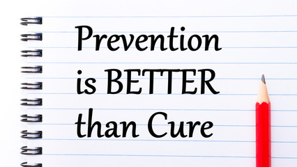 Prevention is Better Then Cure Text © stanciuc