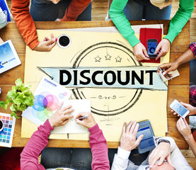 Discount Marketing Consumerism Promotion Retail Concept