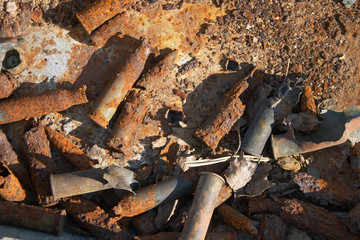 rusty barrel