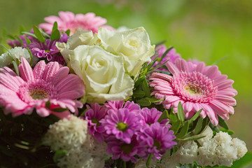 Flowers bouquet .