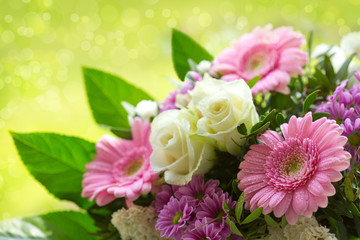 Flowers bouquet .