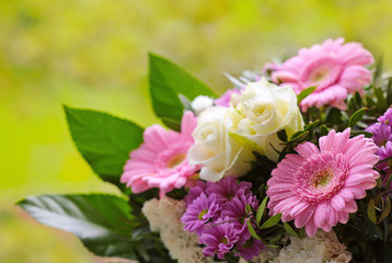 Flowers bouquet .