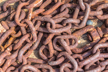 rusty chain