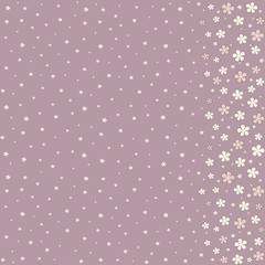 Seamless floral vertical pattern.