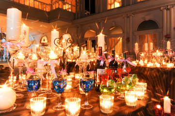 テーブルキャンドル