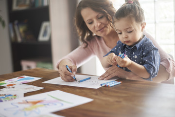 Never is too early for education the child by playing