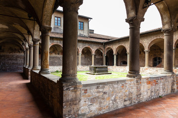 Obraz premium Chiostro, Convento di San Francesco, Bergamo