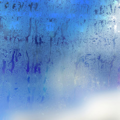 Rain on glass