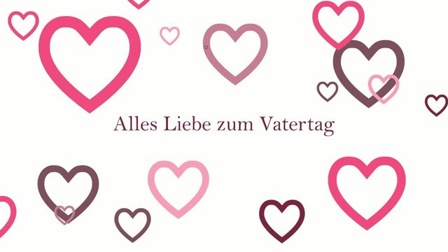Alles Liebe zum Vatertag Schriftzug