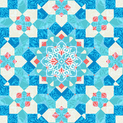 Fototapeta premium Mosaic ornament in arabic style