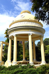 A gazebo in a public Park
