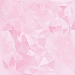 Pink White  Polygonal Mosaic Background
