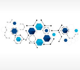 Network technology background.Vector illustration EPS10