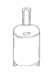 suitcase with wheels