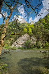 River in Tatra mountain, lesser Poland.