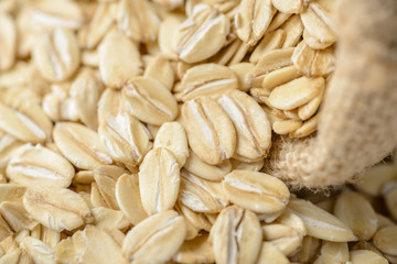 background of oatmeal