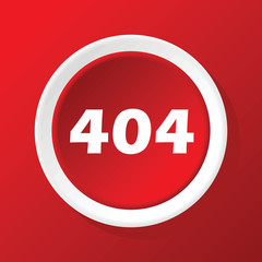 Thought clouds icon on red