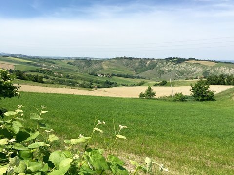 L'appennino romagnolo a Meldola - Forli