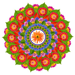  Sacred Sun Lotus mandala