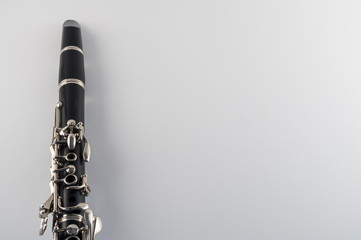 Naklejka premium Clarinet Closeup