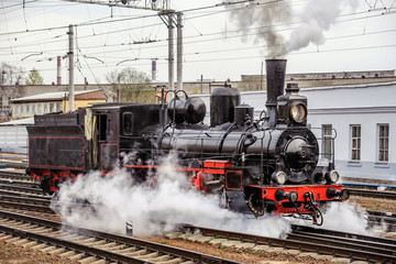 Old steam locomotive © Igor Groshev