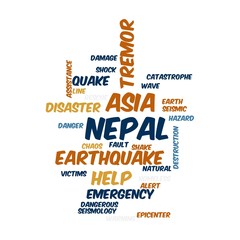 Fototapeta premium Nepal Earthquake Tremore