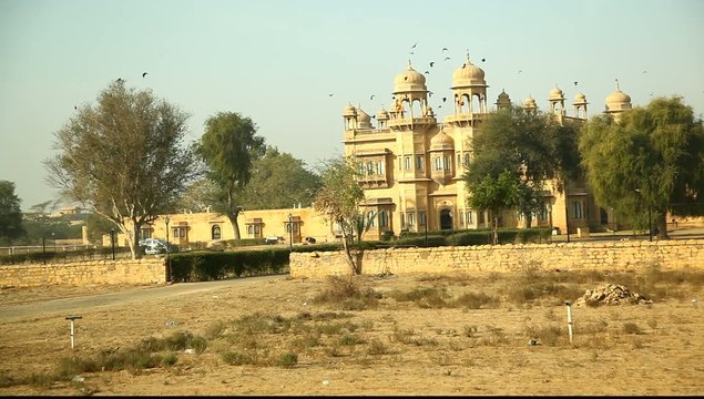 Desert Landscape in Rajasthan India