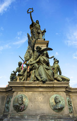 The Liberty Statue in the Reconciliation Park of Arad, Romania