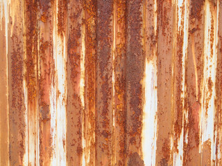 Iron surface rust