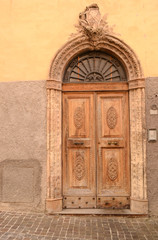 Historische italienische Haustür