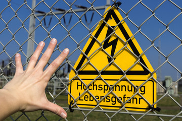 Achtung Hochspannung